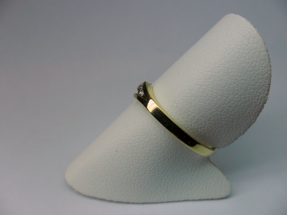 V-Spleet Ring Bicolor 0.04 crt.